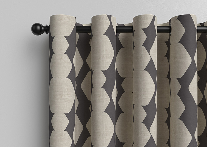 Construct, Black Ink - Made to Measure Curtains - Image 12